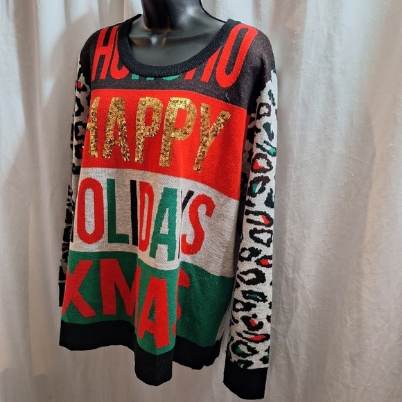 Feeling festive  Graphic sweater size XXL - Picture 2 of 4